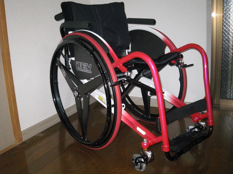 車椅子で彷徨－私の自慢の車椅子